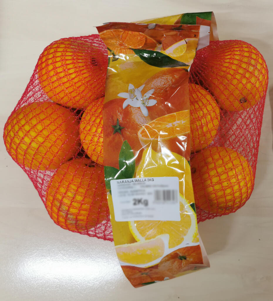 Naranjas Sudáfrica analíticas